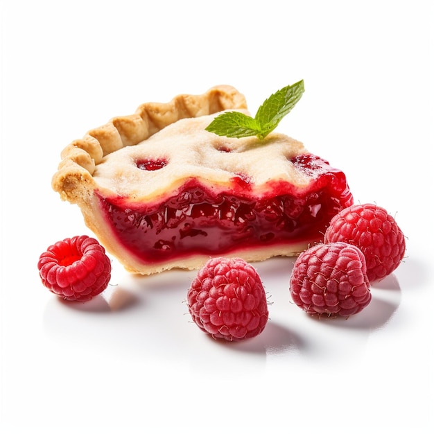 Crostata framboostaart Fruittaart