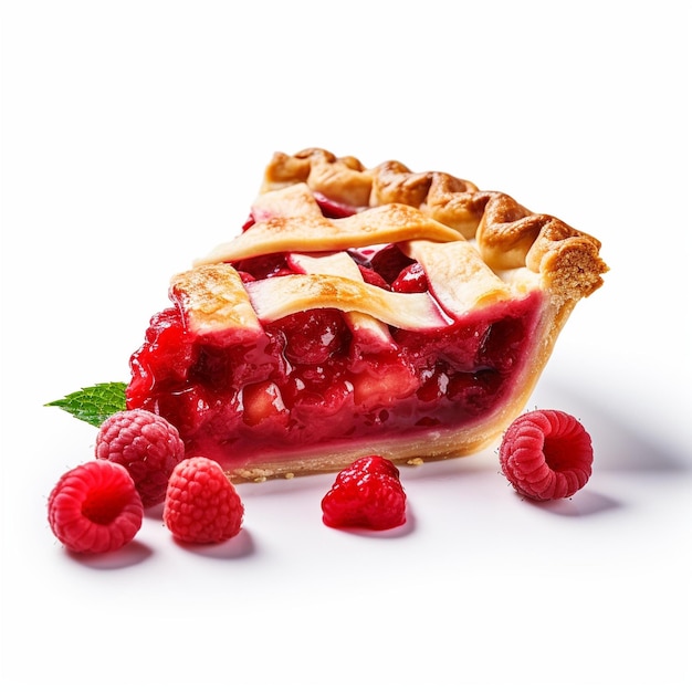 Crostata framboostaart Fruittaart