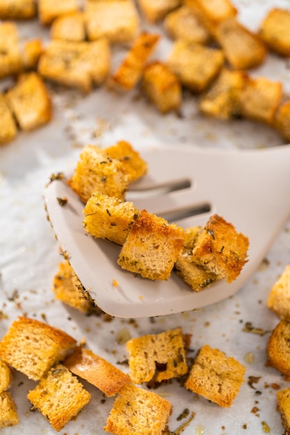 Foto croutons