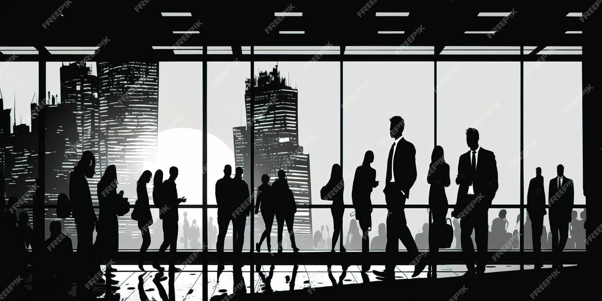 Office Silhouette Images - Free Download on Freepik