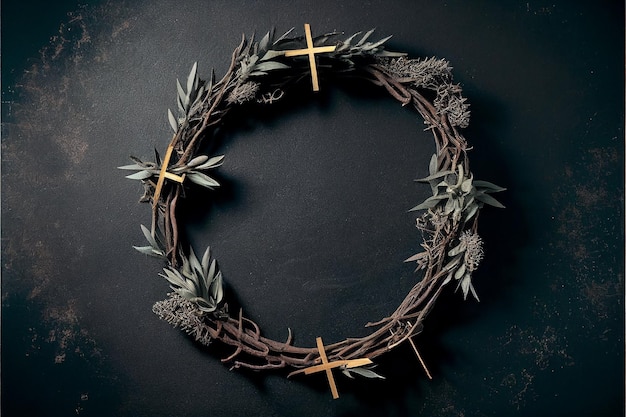 crown of thorn jesus christian religion