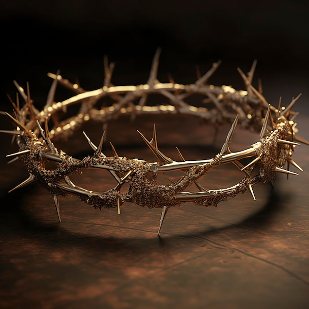 Premium AI Image | The crown of thorns of jesus christ Ai generativ