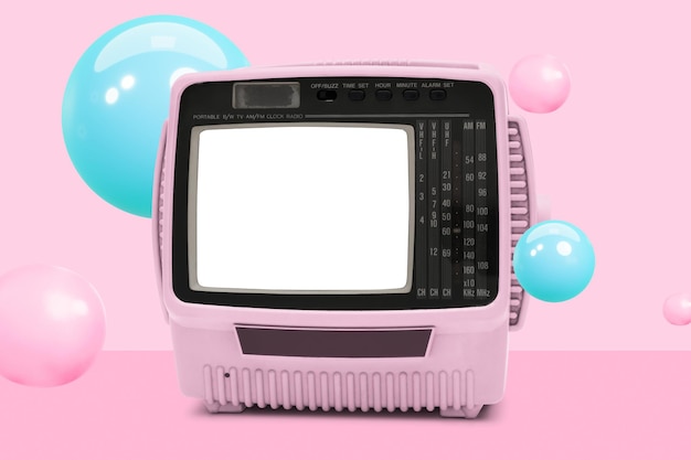 CRT телевизор экран png макет прозрачный дизайн