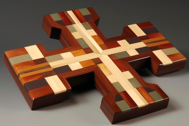 Photo crucifixion of jesus christ cross at sunset generate ai