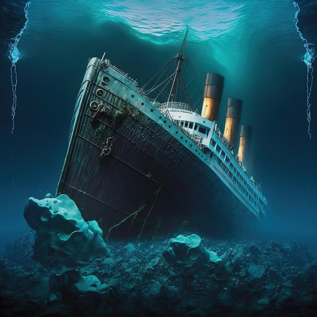 Poseidon корабль под водой