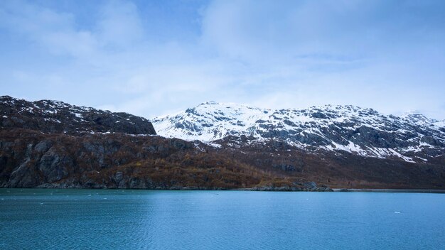 Cruise, zeilen, alaska, gletsjerbaai, nationaal park