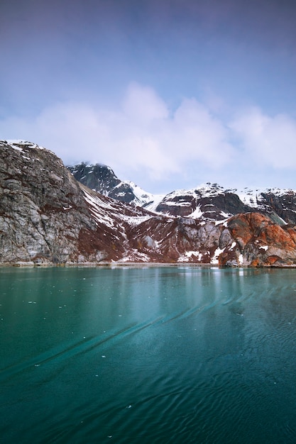 Cruise, zeilen, alaska, gletsjerbaai, nationaal park