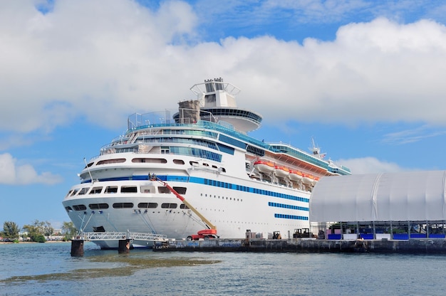 Cruiseschip in Miami