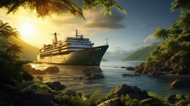 cruiseship gratis foto HD achtergrond