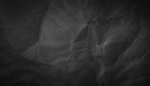 crumpled black paper background