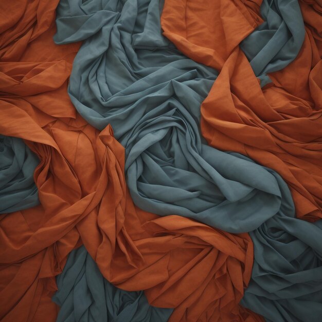 Photo crumpled blanket