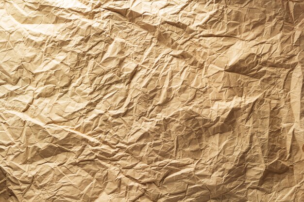 Crumpled paper as background texture