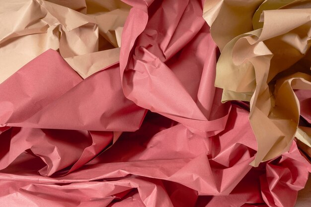 Photo crumpled paper background