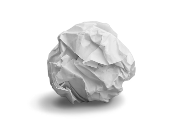 Crumpled Paper Ball