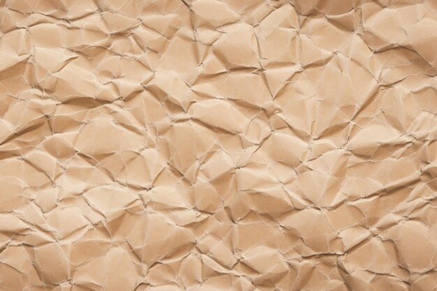 Photo crumpled paper texture background