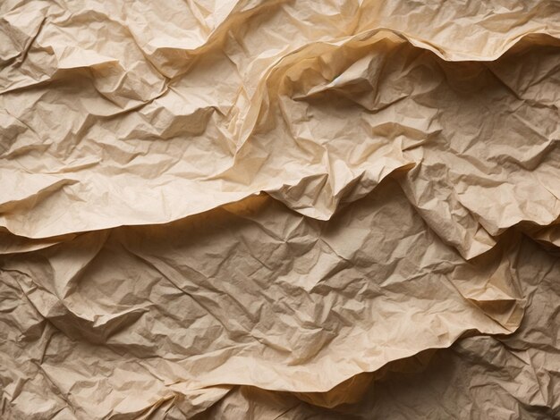 Photo crumpled paper texture background