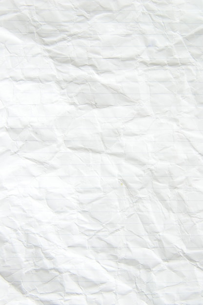 Crumpled paper texture background