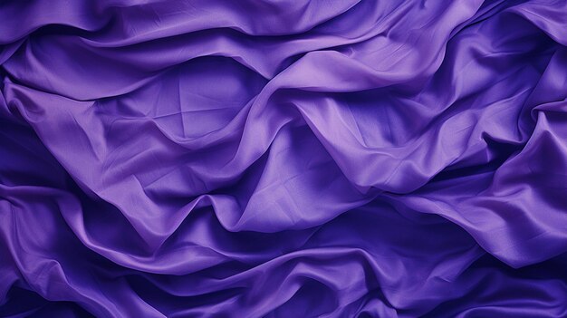 Photo crumpled paper texture in purple color