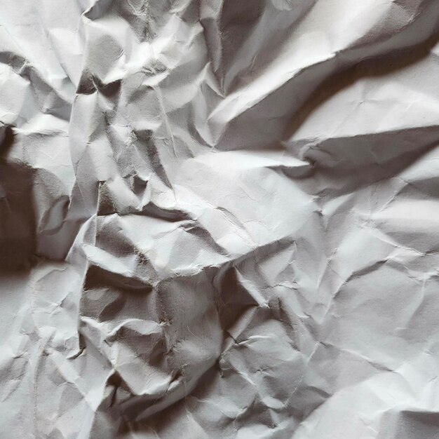 Photo crumpled paper texture