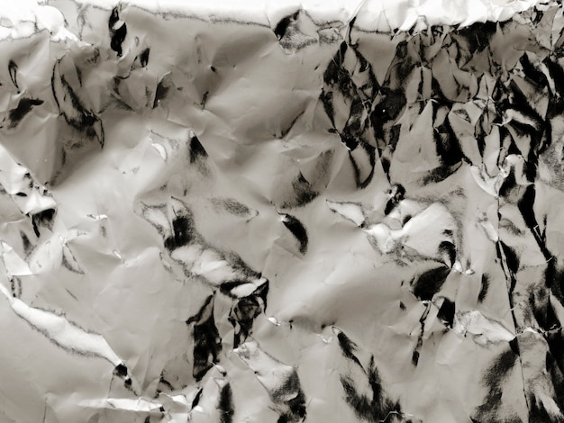 Crumpled paper textured background