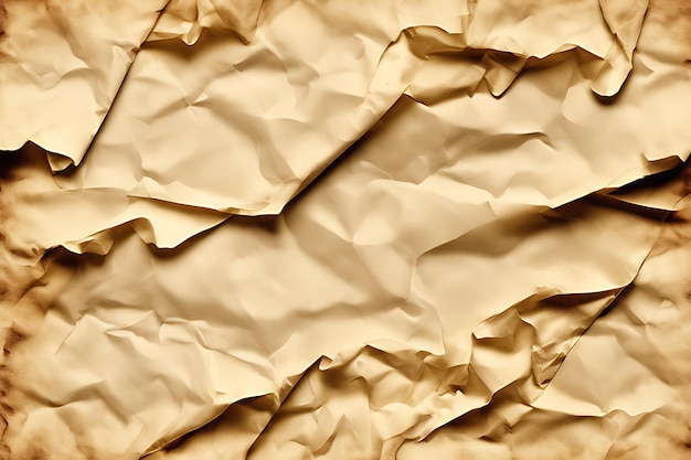 Crumpled paper