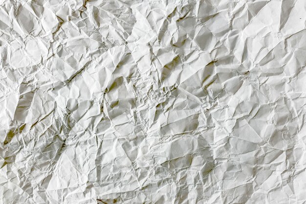 Photo crumpled paper