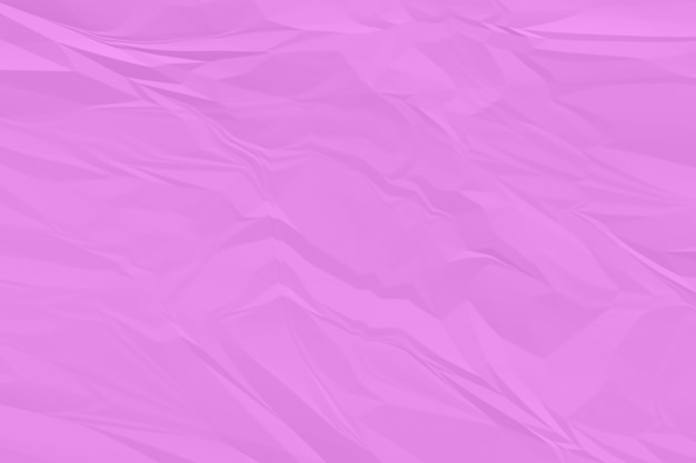 Crumpled pink paper background close up