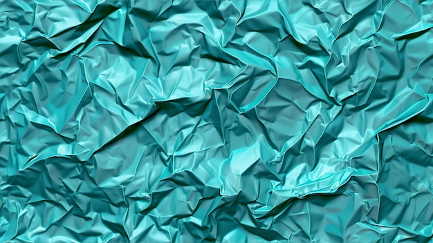 Photo crumpled plastic texture background