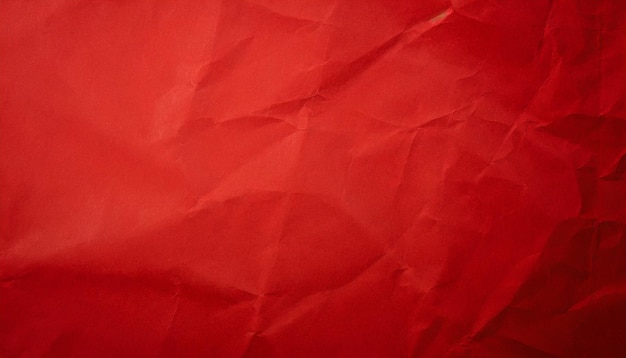 crumpled red paper background