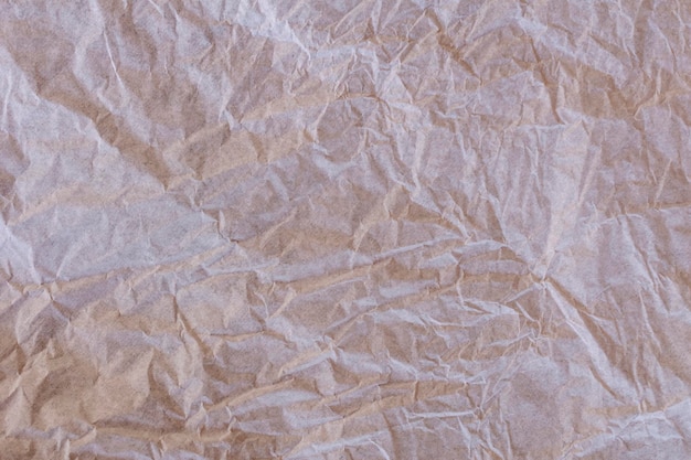 Crumpled white paper paper texture for background