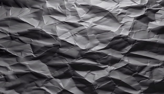скомканная текстура листа белой бумаги