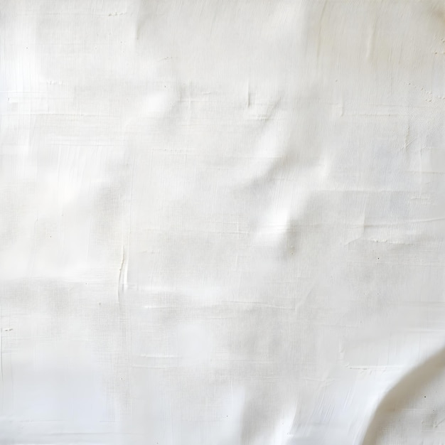 Crumpled White Paper Texture achtergrond canvas gegenereerd door AI