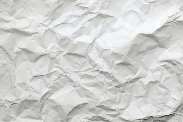 Crumpled White Paper Texture Map