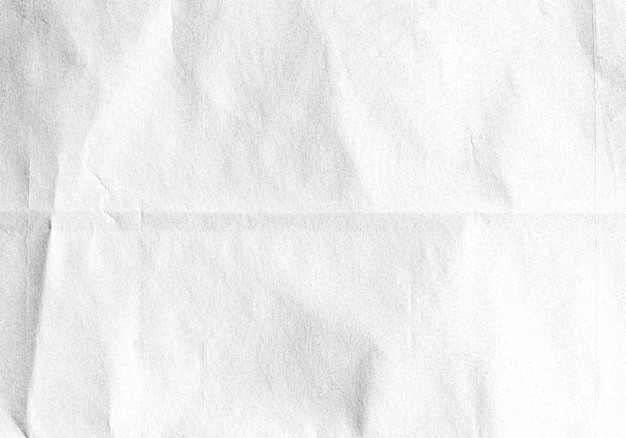 Photo crumpled white texture