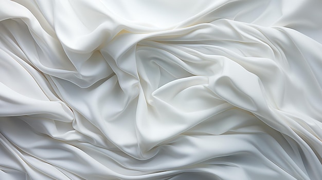 Crumpled white texture