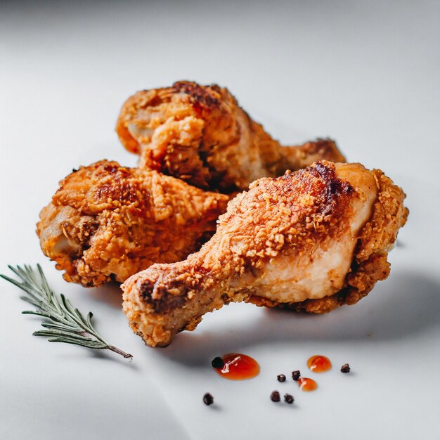 Crunchy Cornflake Coated White Chicken Drums