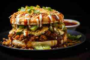 Photo crunchy khari dabeli best dabeli image photography