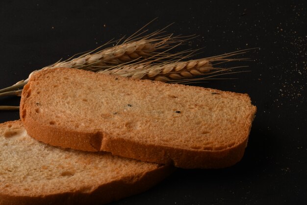 Foto crunchy rusk of toast voor een gezond leven