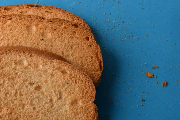 Crunchy Rusk or Toast for healthy life