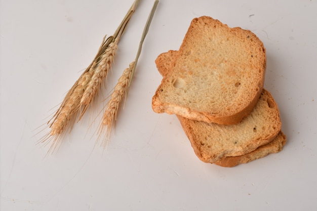 Crunchy Rusk or Toast for healthy life