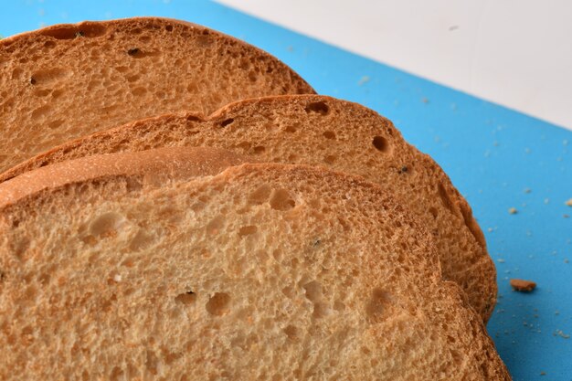 Crunchy Rusk or Toast for healthy life