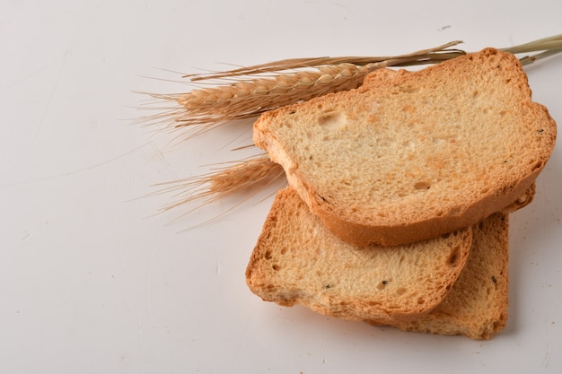 Crunchy Rusk or Toast for healthy life