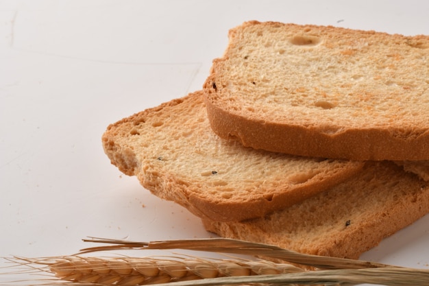 Crunchy Rusk or Toast for healthy life