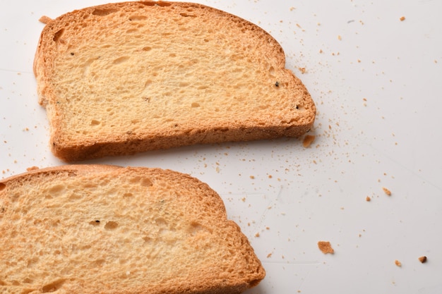 Crunchy Rusk or Toast for healthy life