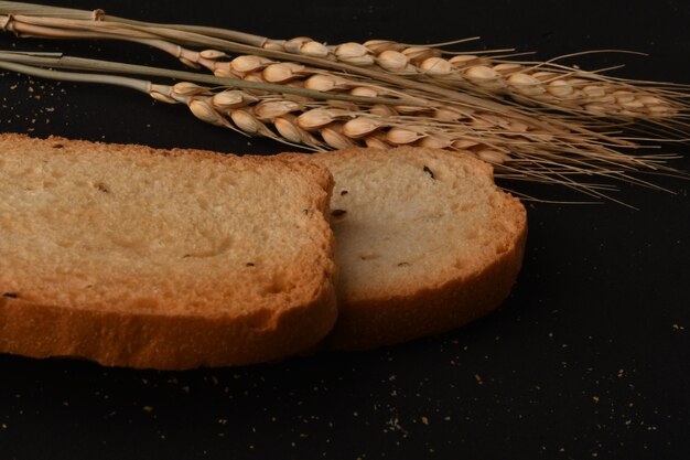 Crunchy Rusk or Toast for healthy life