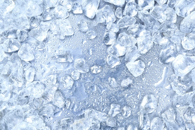 Photo crushed ice background