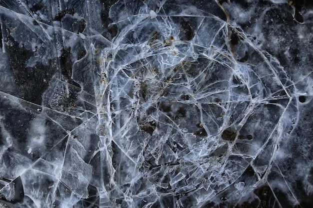 crushed ice glass cracks background, abstract seasonal background, pieces of ice crushed sharp overlay