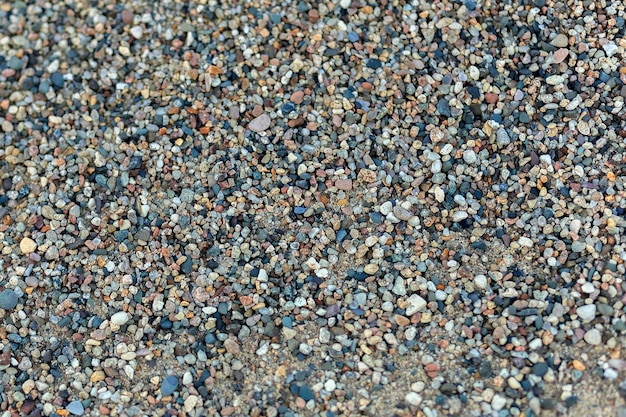 Crushed stone texture