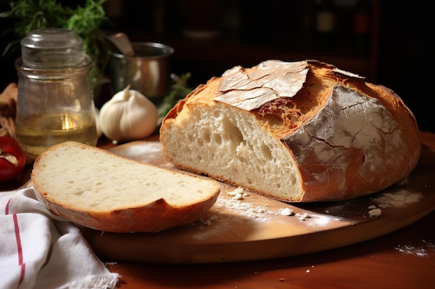 Crusty Bread Dinner Recipe