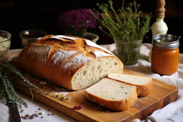 Crusty Bread Dinner Recipe